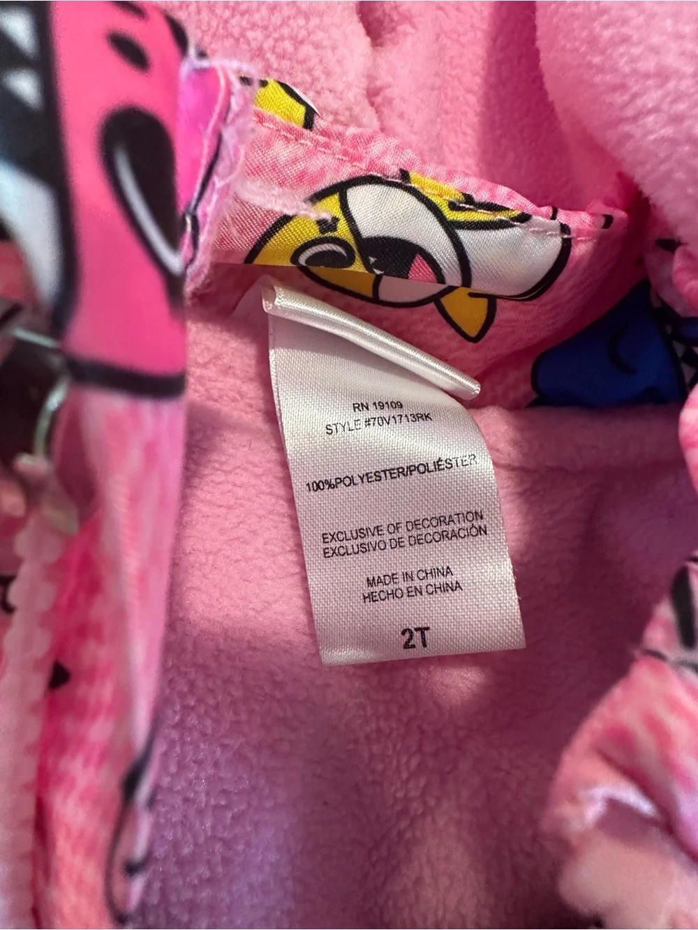 Pink Baby Shark Hooded Vest